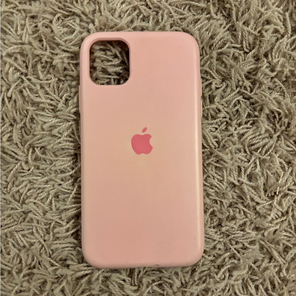 iphone 11 light pink apple case